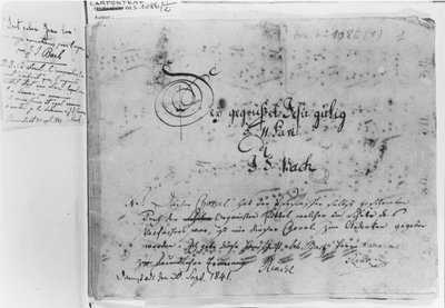 Variaciones corales para órgano de Johann Sebastian Bach: 